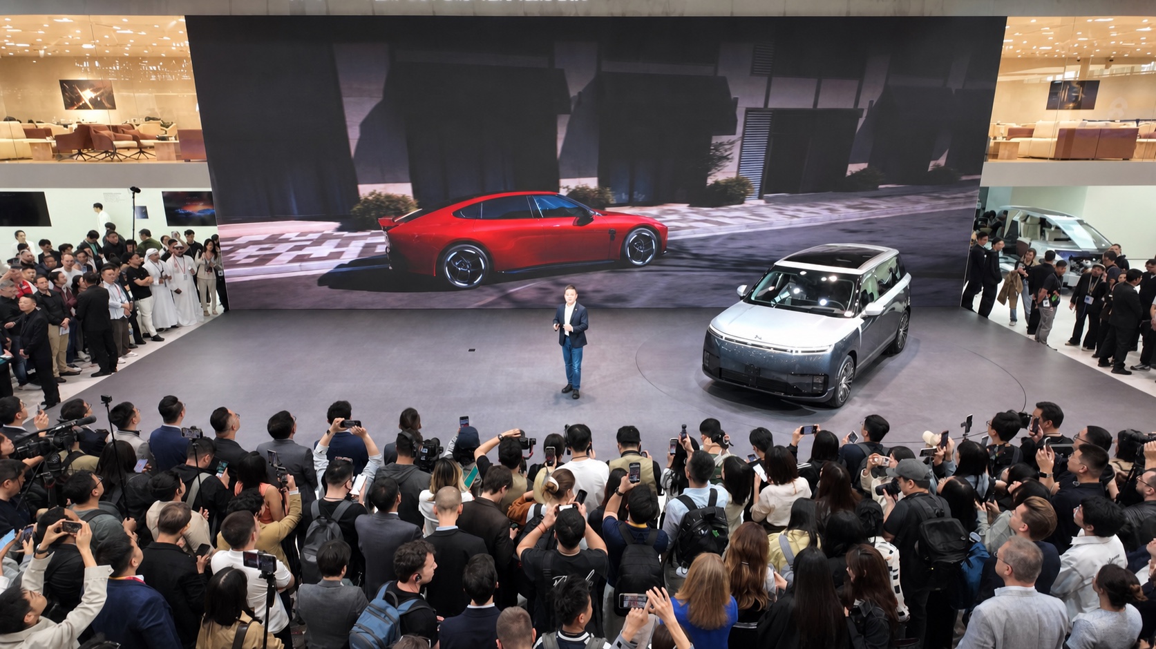 Экосистема XPENG Physical AI на выставке Auto China 2026